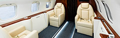 Интерьер салона частного самолета "Gulfstream G450"