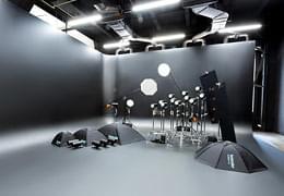 Black corner Cyclorama