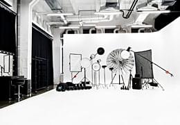 White corner Cyclorama